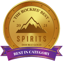 Award Badge: The Rockies Best Spirits 2024 - Double Gold - Best in Category